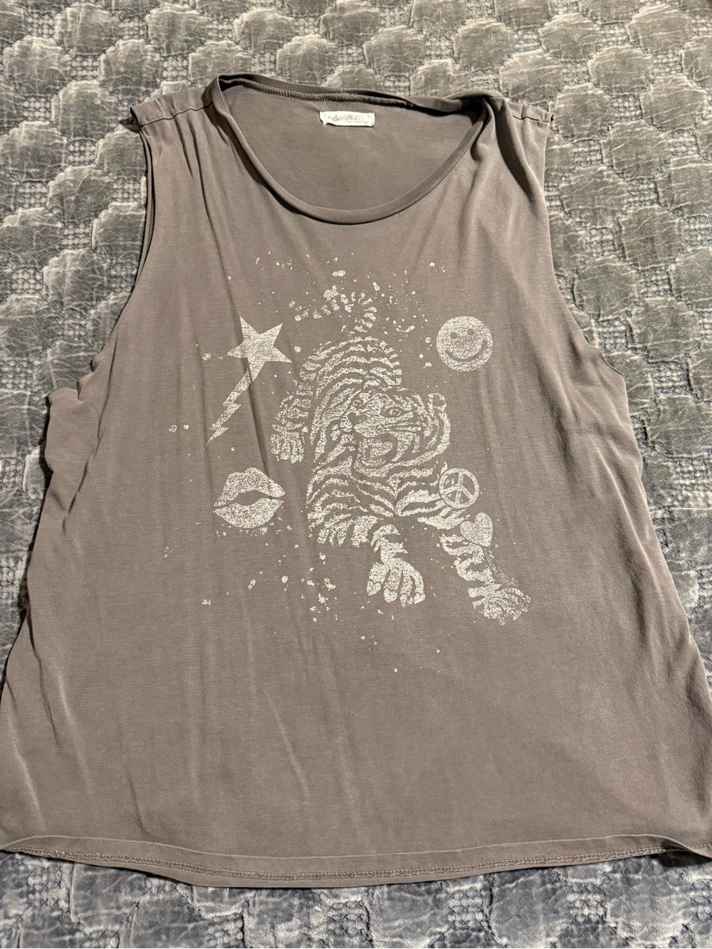 Graphic Muscle Tee - Lauren Moshi XL